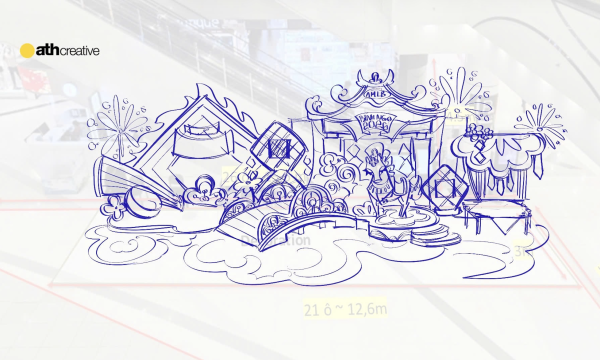 DECOR TẾT 2026 AEON MALL LONG BIÊN